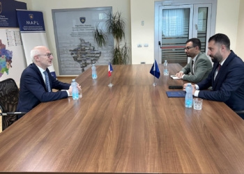 Ministri Krasniqi takohet me ambasadorin francez: Po i mbështesim kryetarët për t’i kryer obligimet ligjore