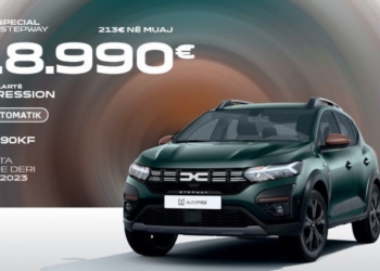Paguaj 213 euro në muaj dhe bëje tënden makinën Dacia STEPWAY