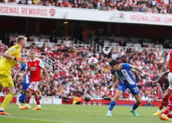 Arsenali “turpërohet” nga Brightoni në Emirates dhe ngre flamurin e bardhë