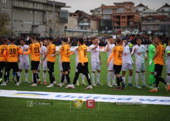 Drita dhe Ballkani të barabartë në pjesën e parë