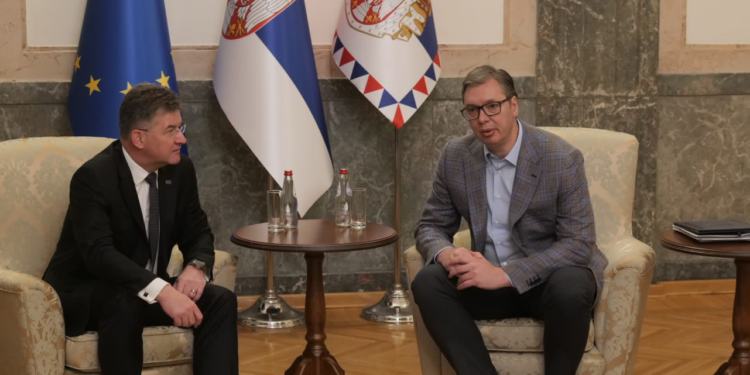 Lajçak në Beograd: Takimi i kryenegociatorëve mundësi e mirë për hapat të ardhshëm