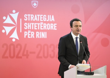 Kurti: Strategjia shtetërore për rini do të jetë reformë