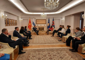 Presidentja priti në takim Bujar Osmanin