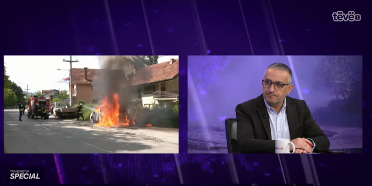 Gashi: Qëllimi i Beogradit është që gazetarët shqiptarë të mos depërtojnë tutje urës së Ibrit