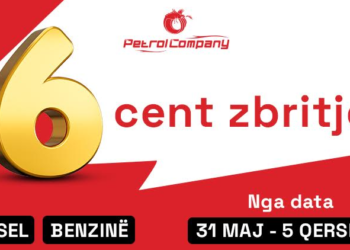 6 cent zbritje në të gjitha pikat e Petrol Company