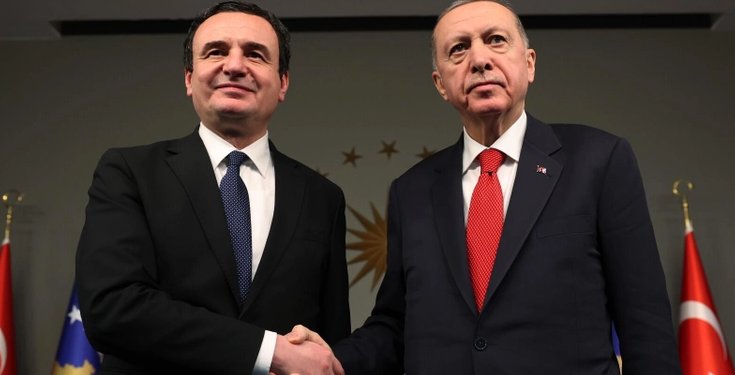 Erdogani dhe Kurti flasin për situatën në veri