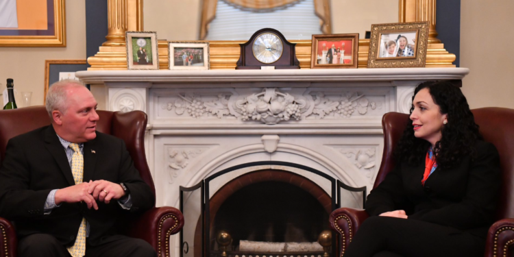 Osmani dhe udhëheqësi i shumicës së Dhomës Amerikane flasin për bashkëpunim