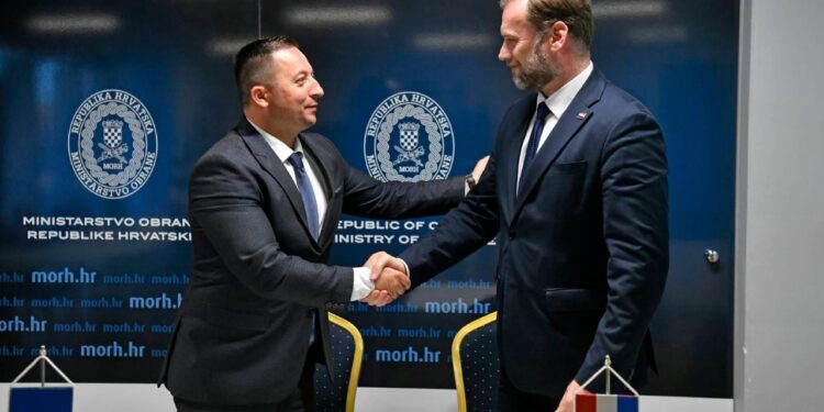 Kosova dhe Kroacia nënshkruajnë Marrëveshjen Kornizë për Bashkëpunim në Fushën e Mbrojtjes