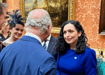 Osmani takon Mbretin Charlesin III, shpreh urime në emër të popullit të Kosovës