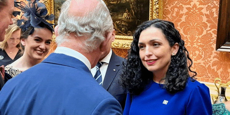 Osmani takon Mbretin Charlesin III, shpreh urime në emër të popullit të Kosovës