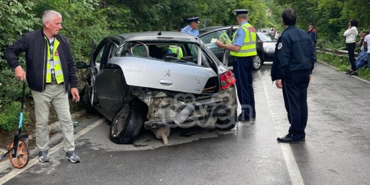 Dy të lënduar nga aksidenti në fshatin Brod të Shtërpcës