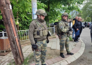 Mblidhen protestuesit në Zveçan