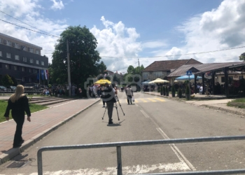 Protestë e qetë në Leposaviq