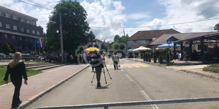 Protestë e qetë në Leposaviq