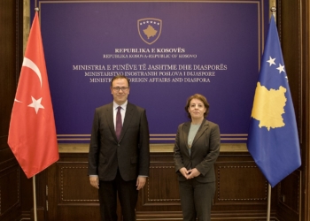 Gërvalla falënderon Ambasadorin e Turqisë për mbështetjen për anëtarësimin e Kosovës në KiE