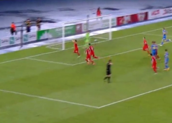 Bardhi shënon, Maqedonia V. në epërsi pas pjesës së parë