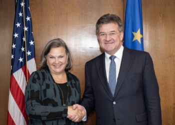 Lajçak bisedon me Nënsekretaren amerikane të shtetit për situatën në veri