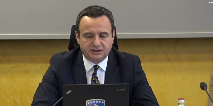 Kurti flet për masat e propozuara nga BE kundër Kosovës