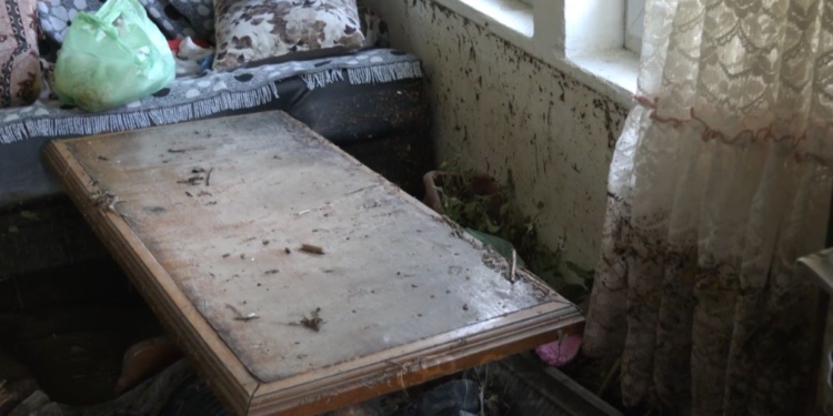 Vërshimet shkatërruan shtëpi dhe ekonomi familjare në fshatin Slivovë