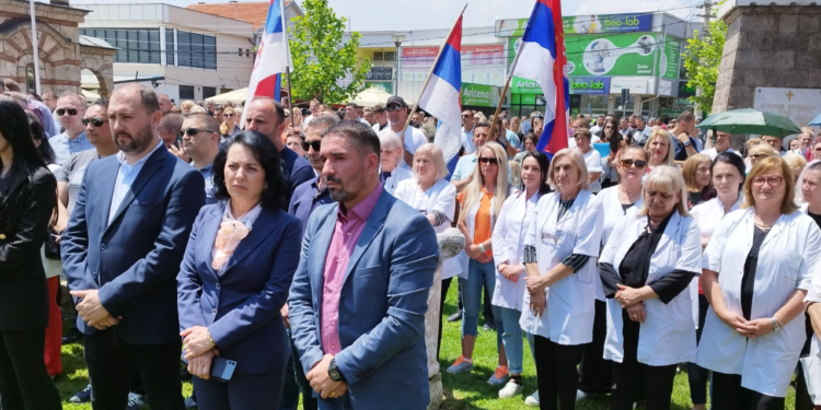 Protestë në Graçanicë