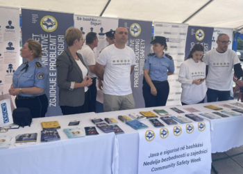 Policia me aktivitete po e shënon “Javën e sigurisë në bashkësi”