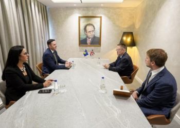 Situata në veri, Abdixhiku takoi ambasadorin e Britanisë