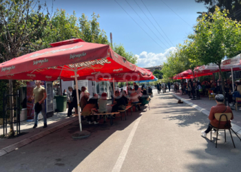 Protestë e qetë në Zveçan