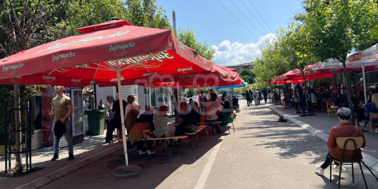 Protestë e qetë në Zveçan