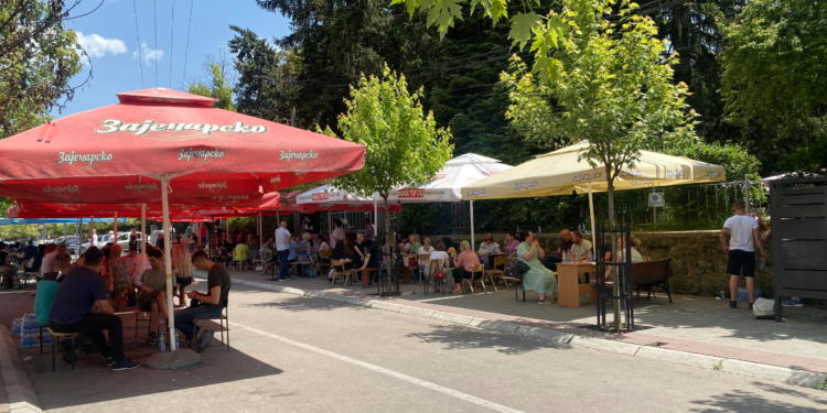 Protestë e qetë në Zveçan