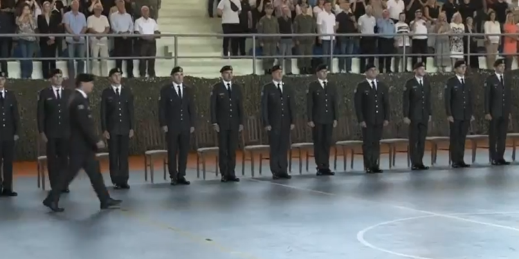 Nis ceremonia e diplomimit të gjeneratës 2023 të kadetëve të Qendrës për Studime Universitare të FSK-së