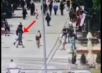 Sveçla publikon pamje kur dy shqiptarë  u sulmuan nga serbët në veri