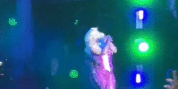 Bebe Rexha goditet me telefon në fytyrë teksa po këndonte në koncert