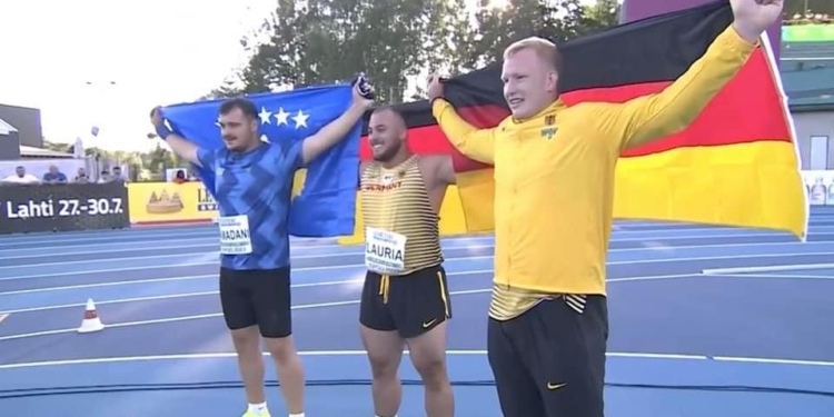 Muhamet Ramadani fiton medaljen e bronztë në Evropianin U23