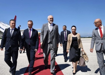 Përgatitjet për Procesin e Berlinit, Rama arrin në Shkup