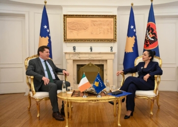 Osmani kërkon mbështetje nga Irlanda për t’u anëtarësuar në organizata ndërkombëtare