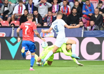 Drita po barazon me Plzenin pas pjesës së parë