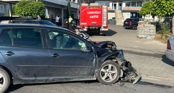 Lëndohen tre policë, u aksidentuan rrugës për në punë