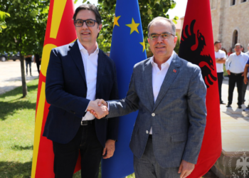 Begaj takon Pendarovskin: Bashkëpunim të vazhdueshëm për anëtarësimë në BE