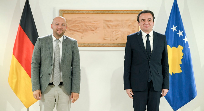 Kurti në mbrëmje takohet me të dërguarin e Gjermanisë për Ballkanin Perëndimor