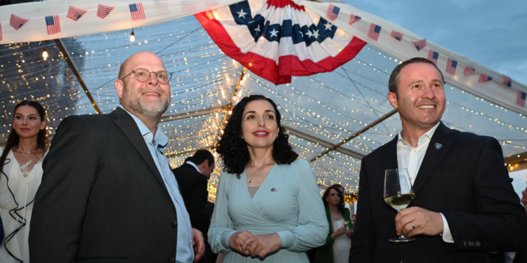 Osmani për Pavarësinë e SHBA-së: Festuam partneritetin e palëkundur