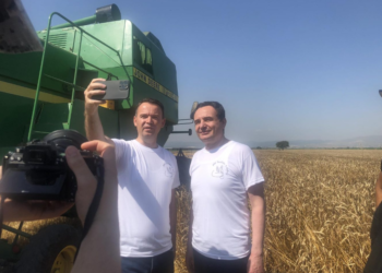 Kurti e Peci e hapin fushatën e korrje-shirjeve në Lipjan