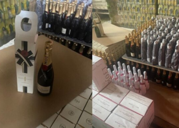 Kapet serbi duke kontrabanduar pije alkoolike në Leposaviq