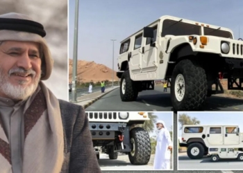 Sheiku vozit Hummer-in më të madh në botë