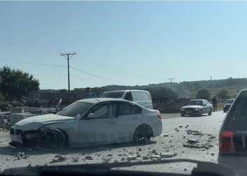 Një person i lënduar nga një vetaksident në Gllarevë të Klinës