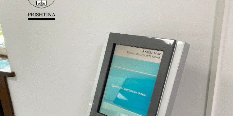 Nis menaxhimi digjital i radhëve në Qendrën për Shërbim