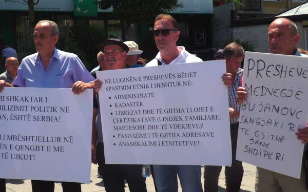 Protestë në Prishtinë, kërkohen të drejtat e shqiptarëve të Luginës së Preshevës