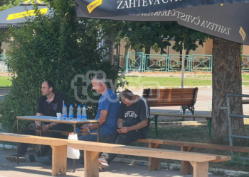 Numër i vogël i protestuesve në Leposaviq