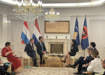 Osmani i pret në zyrë kryeministrat e Holandës e Luksemburgut