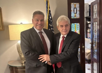 Ahmeti me Eskobarin folën edhe për Kosovën: Marrëveshja e Ohrit, të zbatohet pa asnjë vonesë