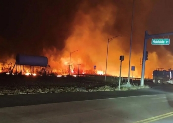 ​Njerëzit hidhen në oqean për të ikur nga zjarret në Maui, linja 911 ndërpritet